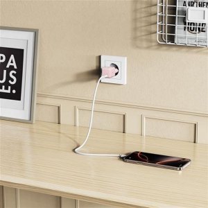 Ładowarka sieciowa Tech-Protect NCM25 USB-C Network Charger PD 25W Baby Pink 8