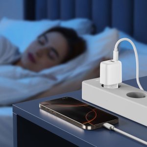 Ładowarka sieciowa Tech-Protect NCA30 USB-A, USB-C Network Charger PD 30W / QC3.0 White 7