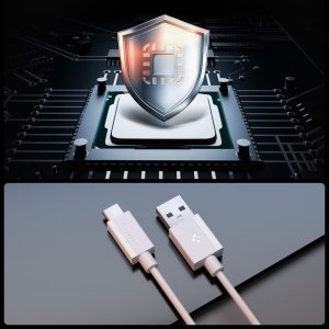 Kabel USB-C / USB-C Spigen EB6020AC Essential USB-C Cable 60W 200cm White 5