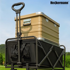 Wózek turystyczny składany Heckermann LY03-C Plażowy ogrodowy do 250 KG 4