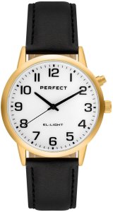 Zegarek Perfect Zegarek Perfect EL001W-04 męski klasyczny podświetlany . 4