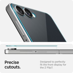 SZKŁO HARTOWANE SPIGEN GLAS.TR "EZ FIT" HD GALAXY Z FLIP 7 CLEAR 13