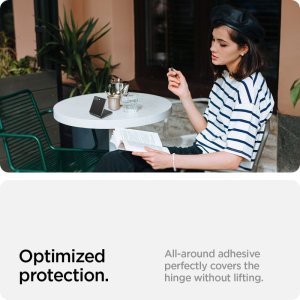 SZKŁO HARTOWANE SPIGEN GLAS.TR "EZ FIT" HD GALAXY Z FLIP 7 CLEAR 15