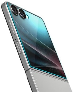 SZKŁO HARTOWANE SPIGEN GLAS.TR "EZ FIT" HD GALAXY Z FLIP 7 CLEAR 4