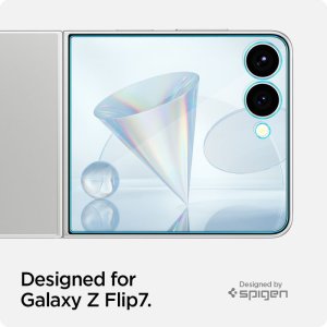 SZKŁO HARTOWANE SPIGEN GLAS.TR "EZ FIT" HD GALAXY Z FLIP 7 CLEAR 10