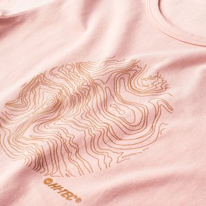 Damska Koszulka z krótkim rękawem bawełniana Hi-Tec Lady Akuja rozmiar L 4