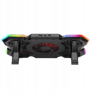 Podstawka chłodząca Rampage Coolflow  9-17" RGB czarna 3