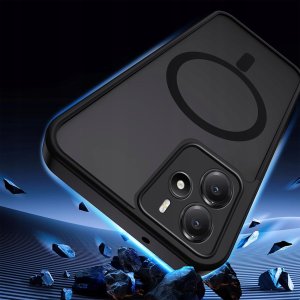 krainaGSM Etui do Xiaomi Redmi Note 14 4G do MagSafe MATT CASE WZMACNIANE Szkło 9H 6