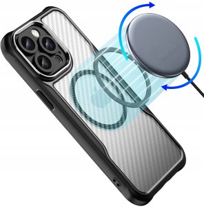 Etui do iPhone 14 Pro Max |do MagSafe, Matowe, Trwałe, Wzmacniane| + Szkło 8