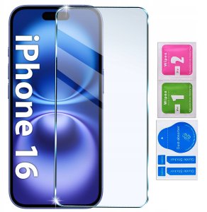 Etui do iPhone 16 WZMACNIANE 360 CLEAR CASE + Szkło OCHRONNE9H 6