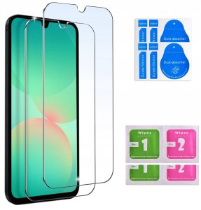 ZESTAW Etui do Samsung A26 5G Matowe Silikon 2 SZTUKI SZKŁO 9