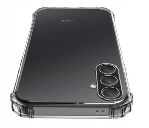 ZESTAW Etui do Samsung A56 5G ANTI-SHOCK CLEAR 3 SZTUKI SZKŁO 4