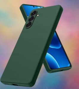 ZESTAW Etui do Samsung A56 5G Matowe Silikon 2 SZTUKI SZKŁO 2