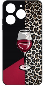 Etui do Realme C61 | C63 WZORY |SILIKONOWE MATT CASE + SZKŁO 9H 3