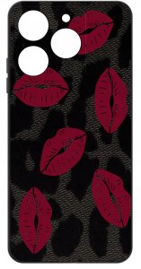 Etui do Realme C61 | C63 WZORY |SILIKONOWE MATT CASE + SZKŁO 9H 3