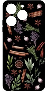 Etui do Realme C61 | C63 WZORY |SILIKONOWE MATT CASE + SZKŁO 9H 3