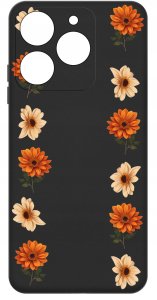 Etui do Realme C61 | C63 WZORY |SILIKONOWE MATT CASE + SZKŁO 9H 3