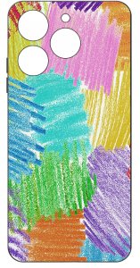 Etui do Realme C61 | C63 WZORY |SILIKONOWE MATT CASE + SZKŁO 9H 3