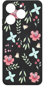 Etui do Realme C61 | C63 WZORY |SILIKONOWE MATT CASE + SZKŁO 9H 3