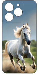 Etui do Realme C61 | C63 WZORY |SILIKONOWE MATT CASE + SZKŁO 9H 3