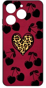 Etui do Realme C61 | C63 WZORY |SILIKONOWE MATT CASE + SZKŁO 9H 3