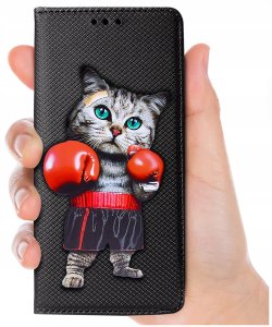 Etui do Realme C75 MAGNET WZORY CASE + SZKŁO 9H 5