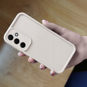 Etui do Samsung A25 5G silikonowe MATOWE + Szkło ochronne na ekran 9H 5