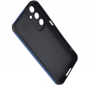 Etui do Samsung A25 5G silikonowe SKÓRZANE VINTAGE CASE + Szkło na ekran 9H 4