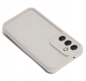 Etui do Samsung A35 5G silikonowe MATOWE + Szkło ochronne na ekran 9H 3