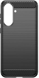 Etui do Samsung A56 5G Pancerne Carbon CASE + Szkło OCHRONNE 9H 8