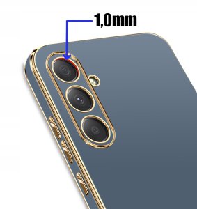 Etui do Samsung A56 5G SILIKONOWE ELEGANCKIE SLIM + Szkło 9H 2