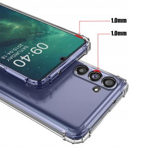 Etui do Samsung Galaxy A05S ANTI-SHOCK CLEAR CASE + Szkło OCHRONNE 9H 2