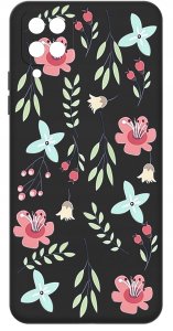 Etui do Samsung Galaxy A12|M12 WZORY |SILIKONOWE MATT CASE + SZKŁO 9H 3