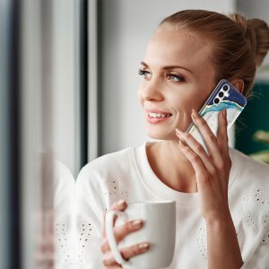 krainaGSM Etui do Samsung Galaxy A15 4G | A15 5G Case Glamour PLECKI + Szkło OCHRONNE 2