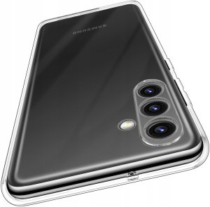 Etui do Samsung Galaxy A15 WZMACNIANE 360 CLEAR + Szkło 9H 2