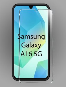 Etui do Samsung Galaxy A16 5G Pancerne Carbon CASE + Szkło OCHRONNE 9H 4