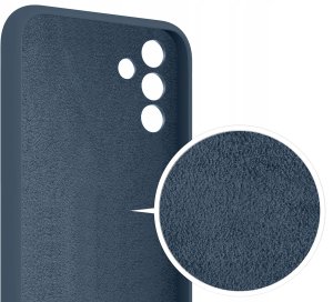 krainaGSM Etui do Samsung Galaxy A25 5G CASE Silicone ELASTYCZNE PLECKI + Szkło 9H 5