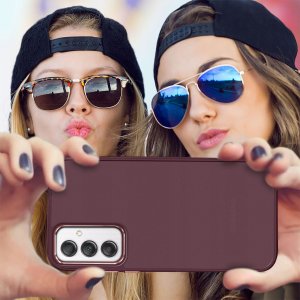 Etui do Samsung Galaxy A25 5G MATOWE SILICONE CASE SATYNOWE + Szkło 9H 5