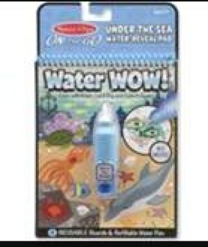 Kolorowanka wodna Water Wow! - Podwodny świat 1