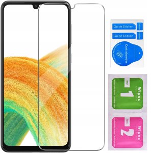 Etui do Samsung Galaxy A33 5G WZORY |SILIKONOWE MATT CASE + SZKŁO 9H 4
