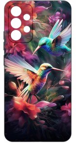 Etui do Samsung Galaxy A33 5G WZORY |SILIKONOWE MATT CASE + SZKŁO 9H 3