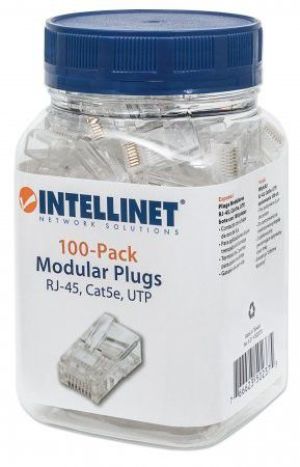 Intellinet Network Solutions Wtyk RJ45 8P/8C UTP Cat.5e/linka 100szt (502375) 3
