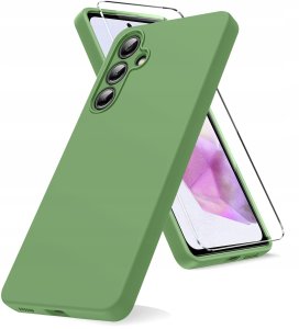 Etui do Samsung Galaxy A35 5G CASE SOFT MATT PLECKI + SZKŁO 9H 2