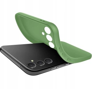 Etui do Samsung Galaxy A35 5G CASE SOFT MATT PLECKI + SZKŁO 9H 3