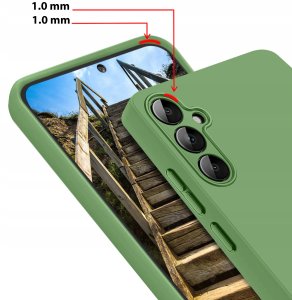 Etui do Samsung Galaxy A35 5G CASE SOFT MATT PLECKI + SZKŁO 9H 4