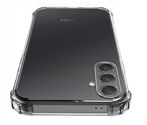Etui do Samsung Galaxy A35 | A35 5G ANTI-SHOCK CLEAR CASE PLECKI + Szkło 9H 3