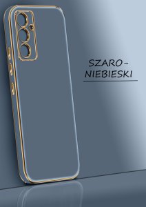 Etui do Samsung Galaxy A35 | A35 5G GOLDEDGE CASE GLAMOUR PLECKI + Szkło 9H 2