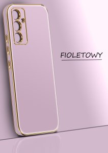 Etui do Samsung Galaxy A35 | A35 5G GOLDEDGE CASE GLAMOUR PLECKI + Szkło 9H 2