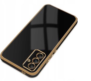 Etui do Samsung Galaxy A35 | A35 5G GOLDEDGE CASE GLAMOUR PLECKI + Szkło 9H 6
