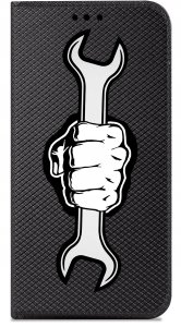 Etui do Samsung Galaxy A50 | A30S MAGNET WZORY CASE PORTFEL + SZKŁO 9H 6